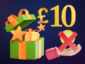 Banner of £10 No Deposit Bonuses