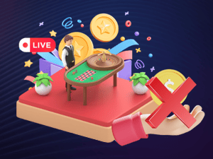 Banner of No Deposit Live Casino Rewards