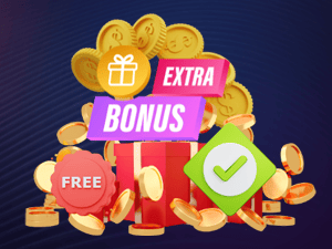 Banner of Availability of Different Free Bonuses