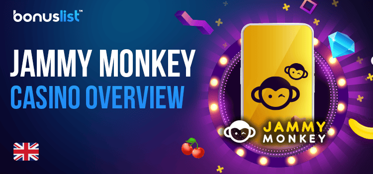 A futuristic casino table with a big mobile phone on it for Jammy Monkey Casino overview